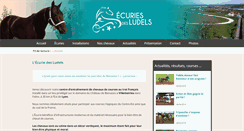 Desktop Screenshot of ecurie-ludels.com